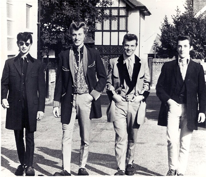 edwardian teddy boys from the UK