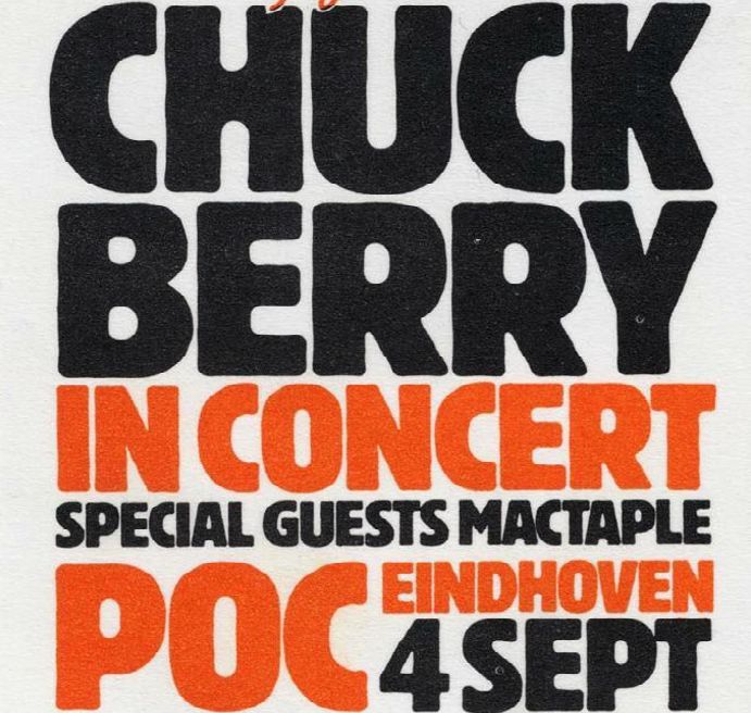 Chuck Berry in Eindhoven 1983