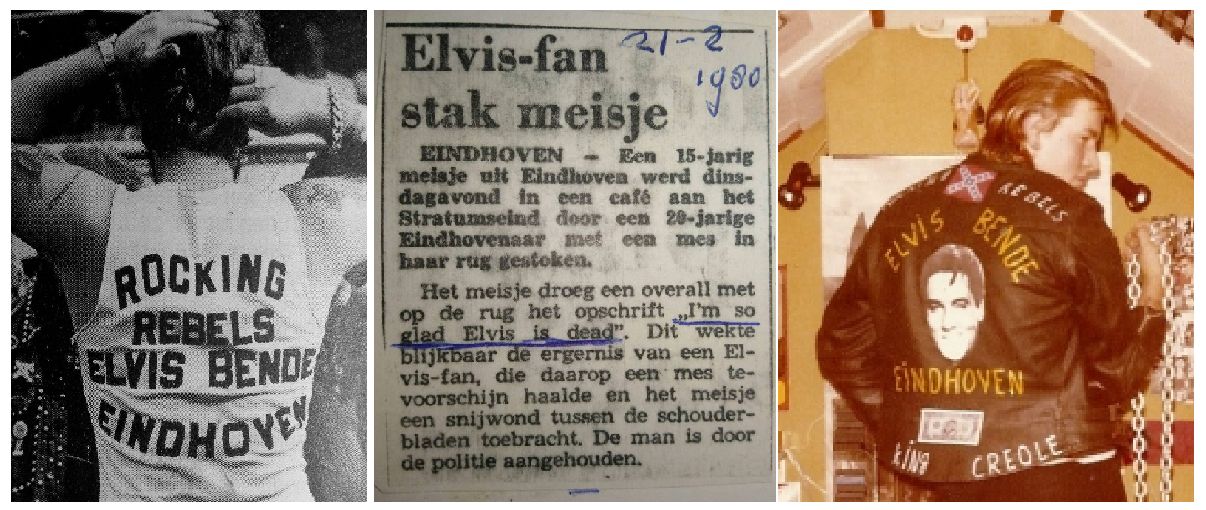 Elvis fan steekt meisje